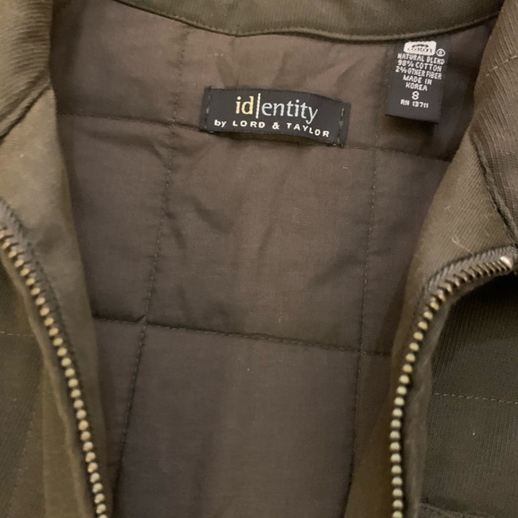 RARE:Vintage Lord & Taylor Id/entity Cotton Quilted Jacket - Picture 2 of 7